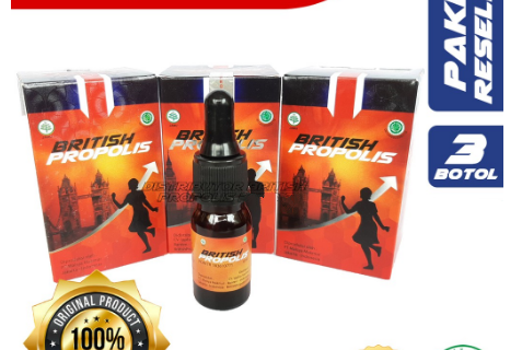 British Propolis Paket Reseller – 3 Botol
